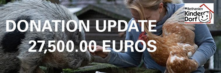 Donation update: DEUTA-WERKE increases its donation for the Bethanien Children's Village 