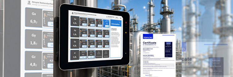 IconTrust® HMI has received TÜV NORD certification for functional safety in accordance with IEC 61508
