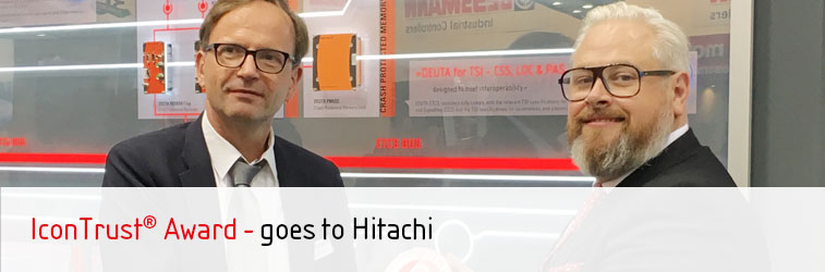 将IconTrust® Award技术提供给Hitachi